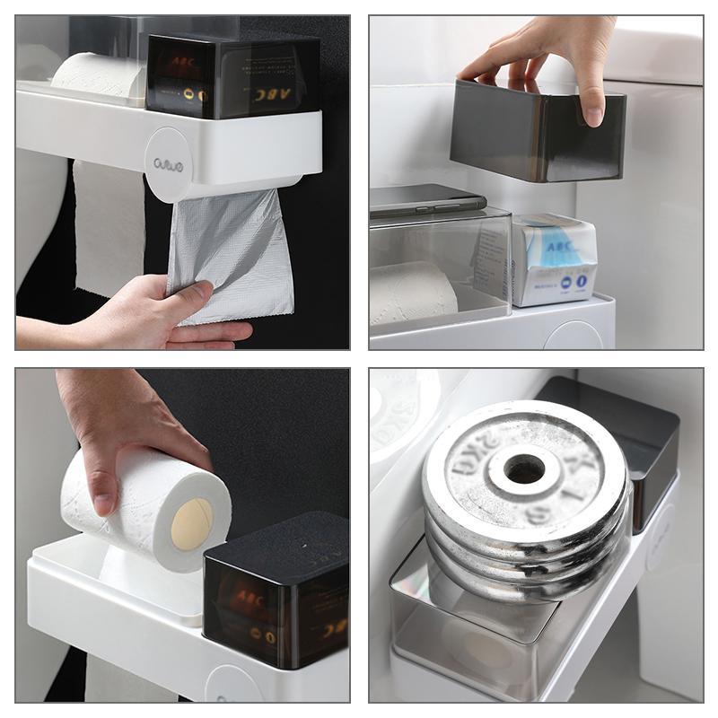 Support de rangement pour serviettes en papier imperméable