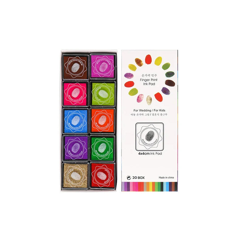 🧑🎨Couverture de doigt de tampon encreur bricolage créatif💖