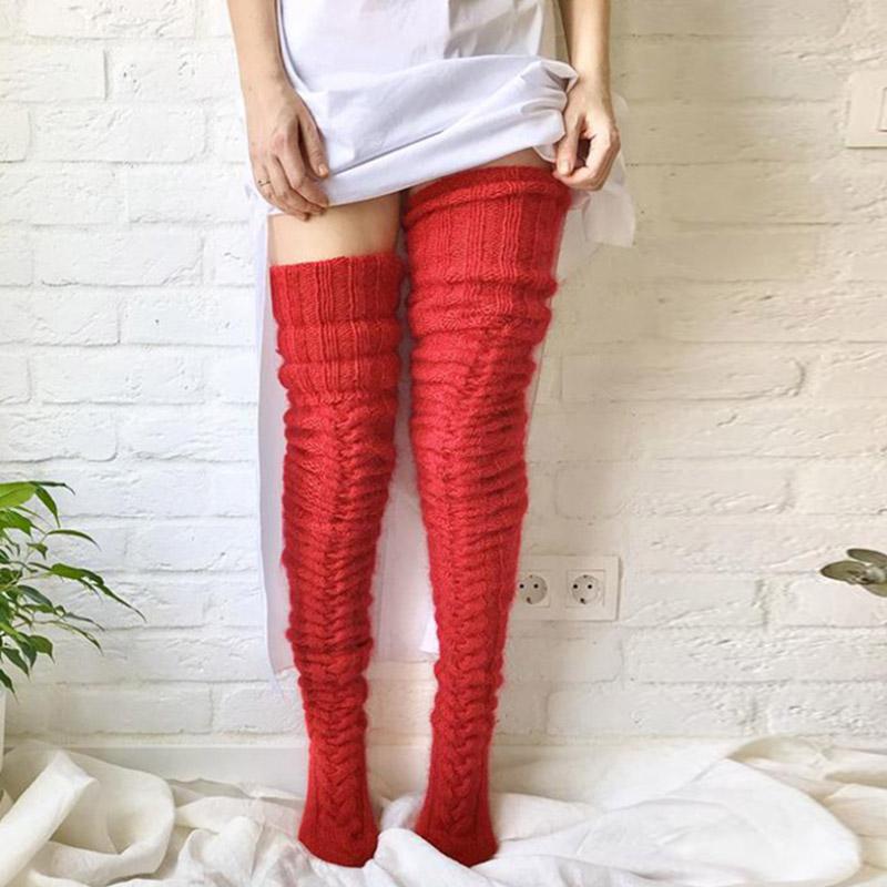 🎄Promotion de Noël - 48 % de réduction🎄Bas d'hiver Tricotés à La Main