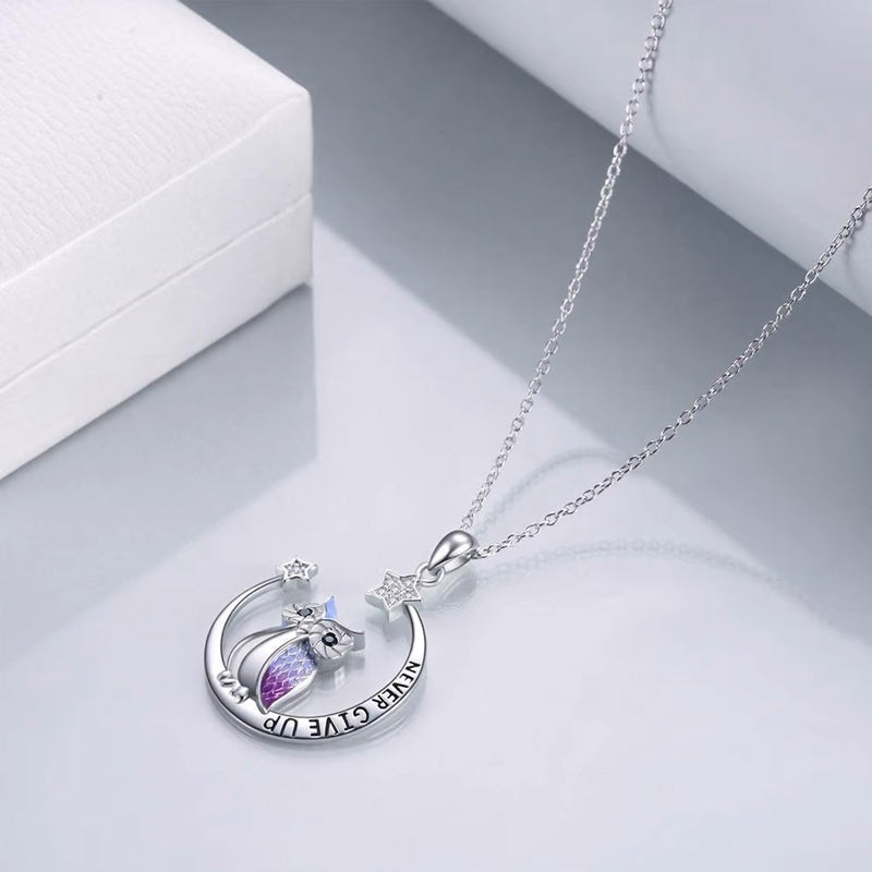 Collier Créative D'inspiration « N'abandonnez jamais »