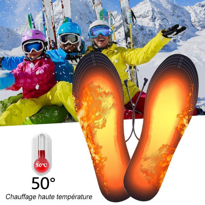 Semelle Intérieure Chauffante USB
