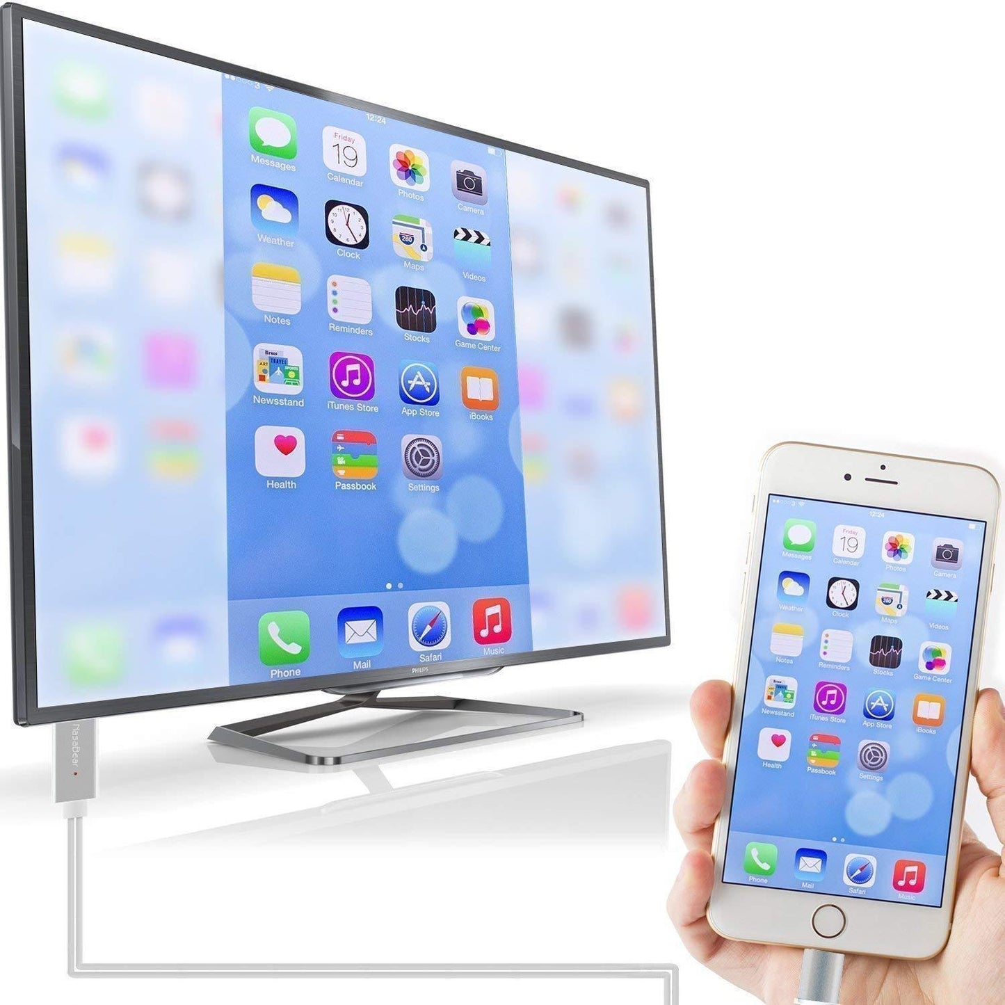 Lightning vers HDMI Cable Adaptateur