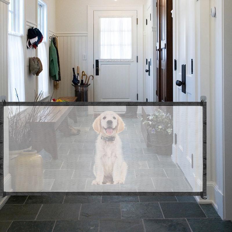 Barrière de Porte Pliable pour Animaux