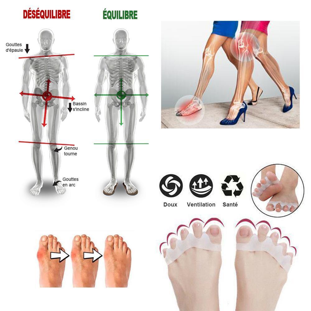 Silicone Orteil Correcteur Et Séparateur