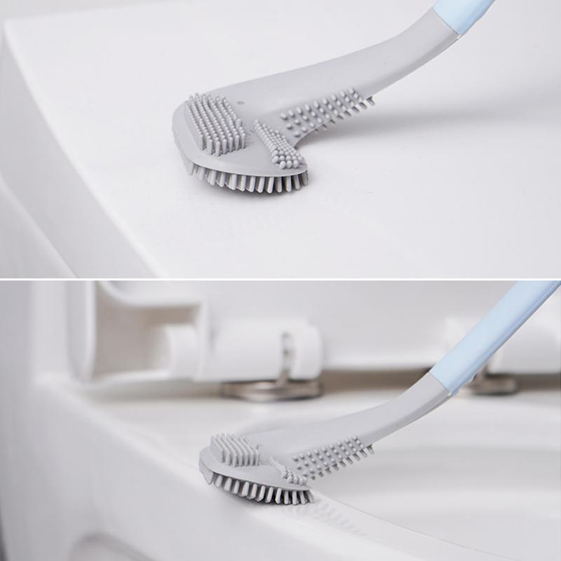 đ Brosse de Toilette Forme Club de Golf avec Porte-brosse