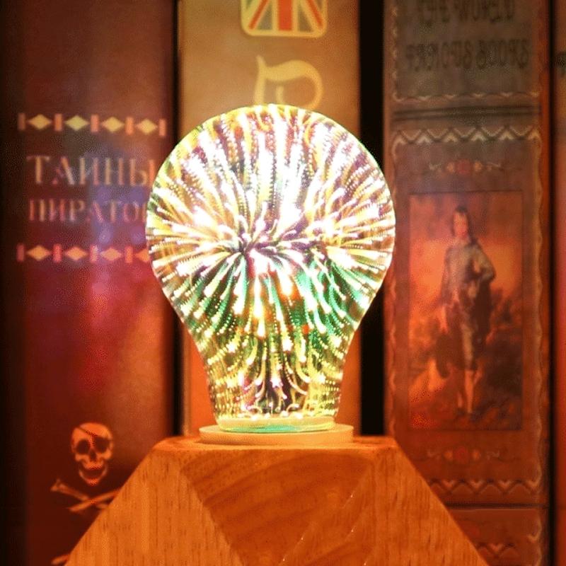 Ampoules LED Décoratives De 3D Feux D'artifice