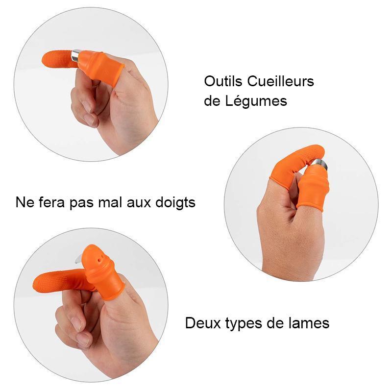 Couteau à Pouce pour Cueillir Légumes et Fruits
