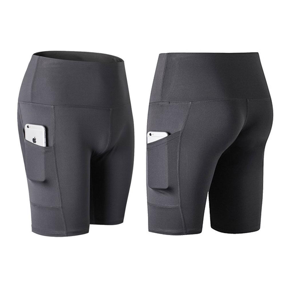 Short De Sport Taille Haute pour Femmes