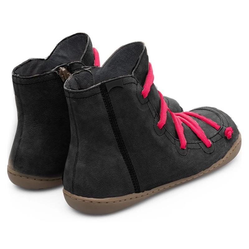 Daim chaussures à talons plats
