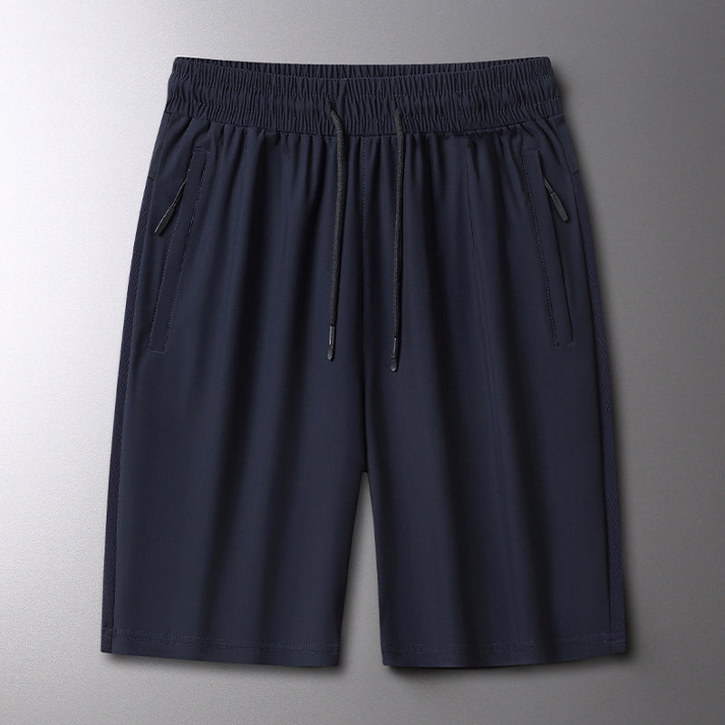 Short homme en soie glacée