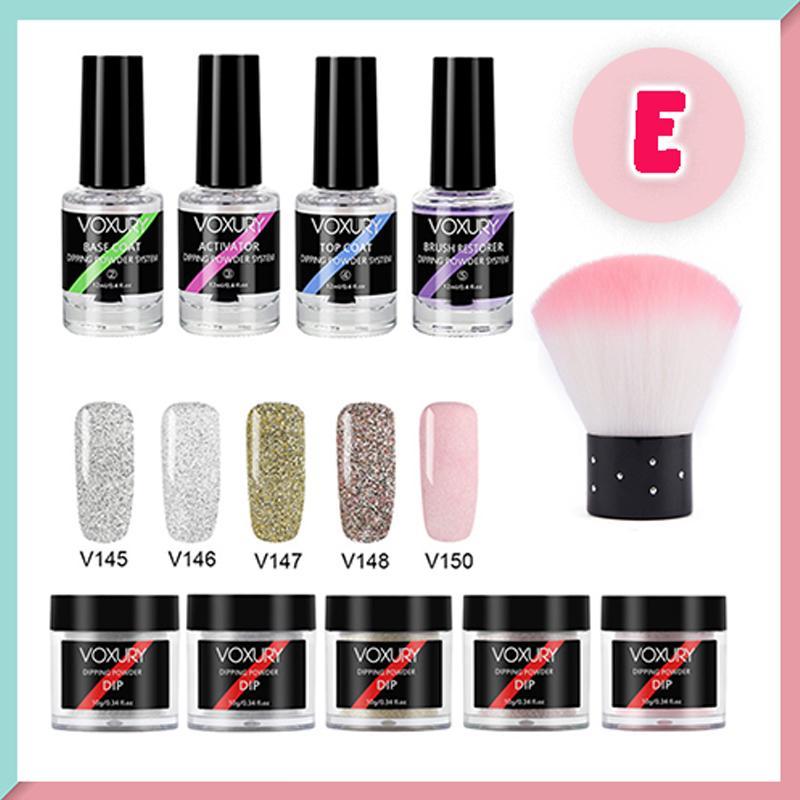 Kit de poudre pour tremper les ongles