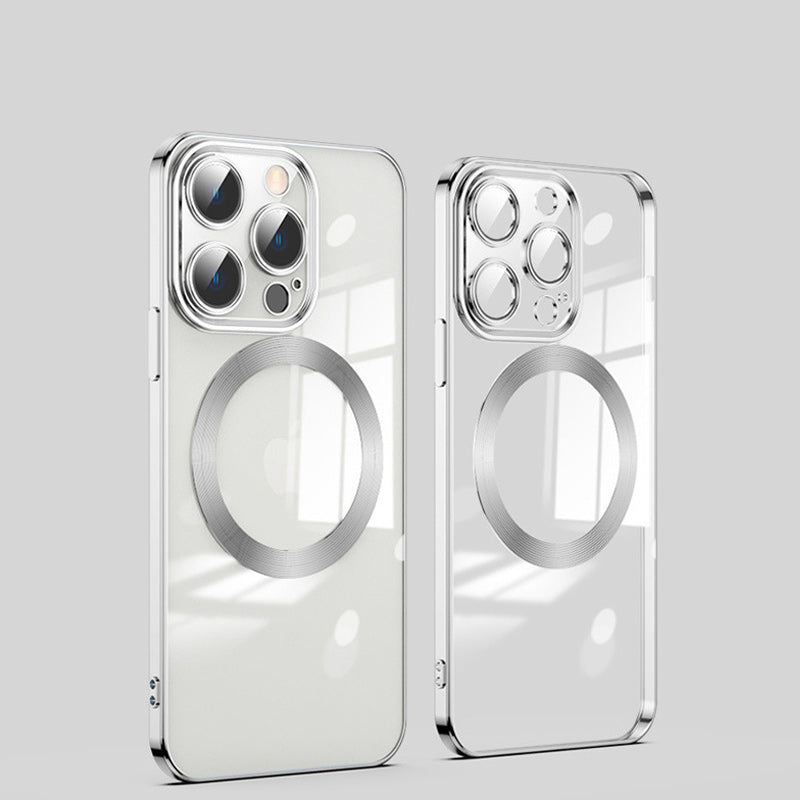 Galvanoplastie Charge magnétique sans fil Coque et skin iPhone