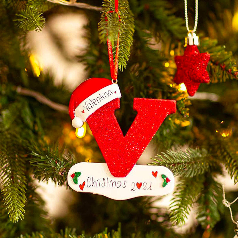 🎄VENTE CHAUDE DE NOËL🎄Ornements personnalisés de 24 lettres de Noël