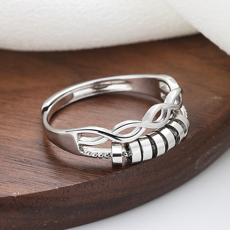 Éloignez Votre Anxiété Infinity Fidget Ring