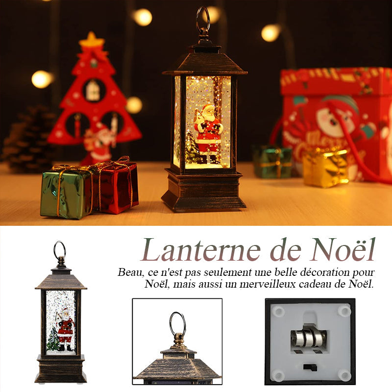 🌲Lanterne à Vent du Père Noël