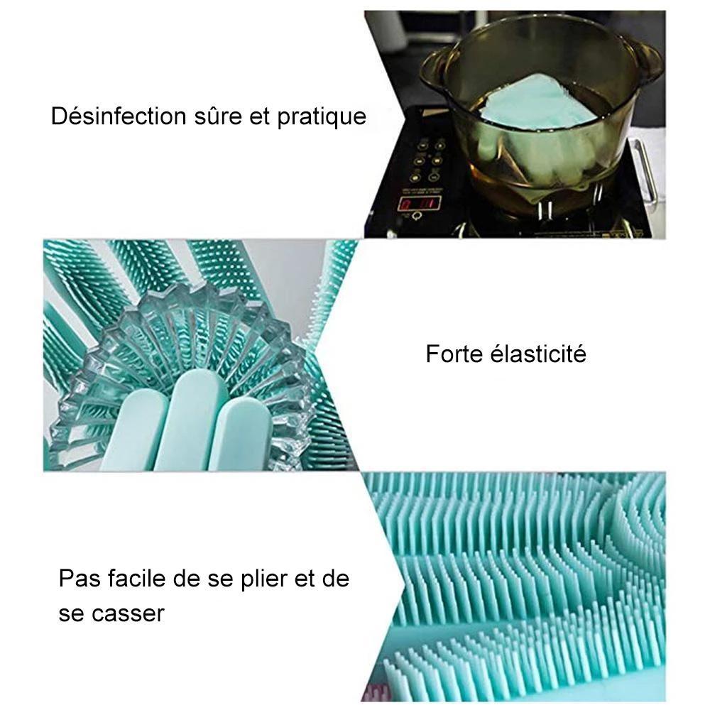 Gants De Lave-Vaisselle En Silicone