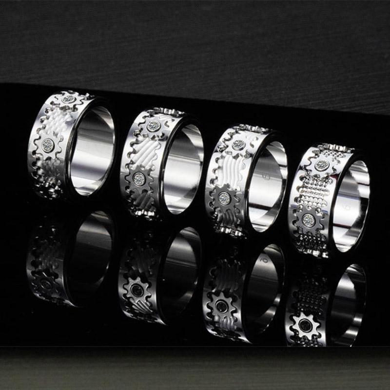 Bague d'Engrenage Rotatif avec Diamant