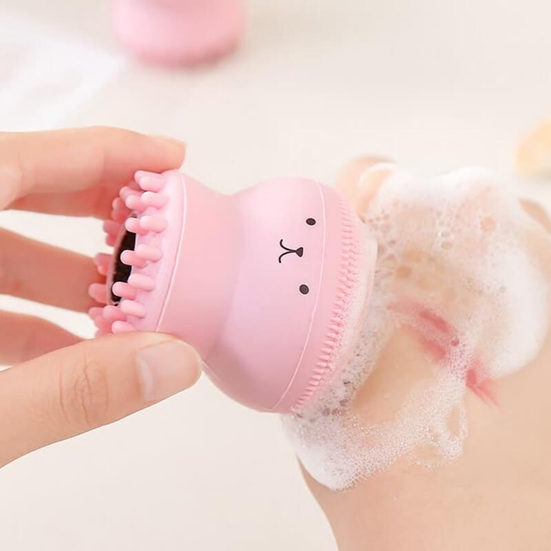 Brosse Nettoyante Visage en Silicone - 2 pièces