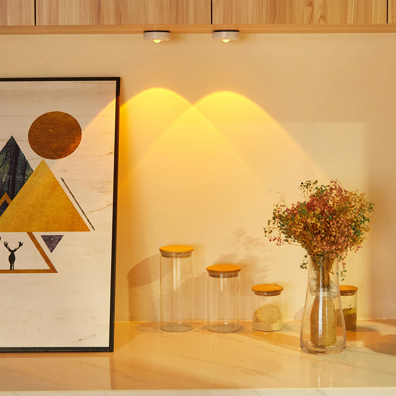 Projection du coucher de soleil Lampes d'armoire