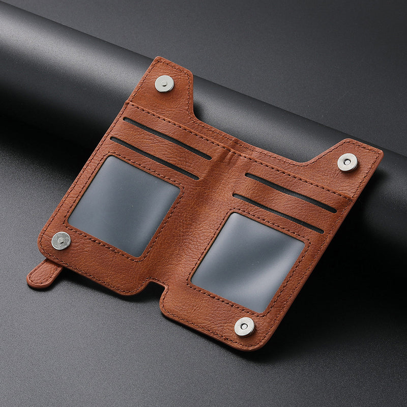 Porte-cartes adhésif multifonctionnel pour portefeuille de téléphone