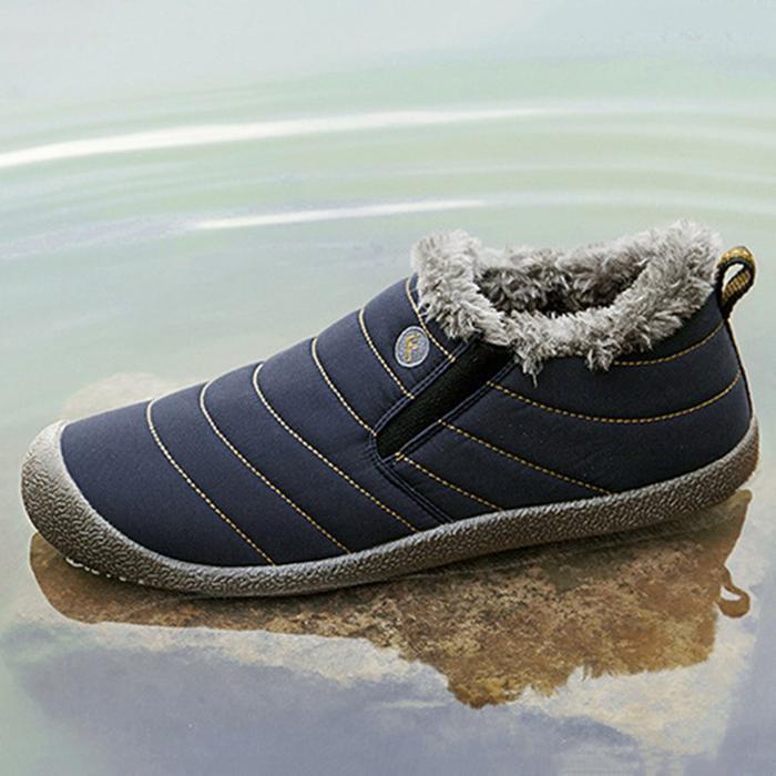 Chaussures à neige unisexes imperméables et chaudes