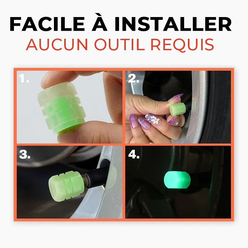 đ„Bouchons de valve universels pour pneus de voiture