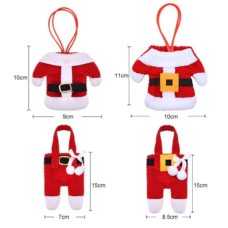 Costume de Père Noël de Porte-Couverts Décoration