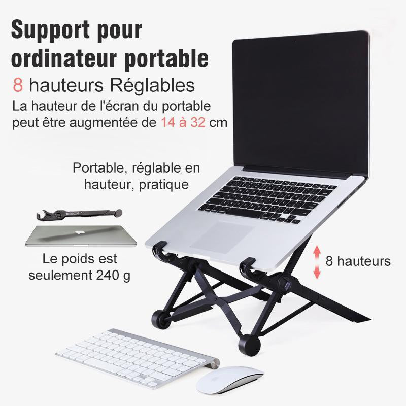 Support Ajustable pour Ordinateur Portable