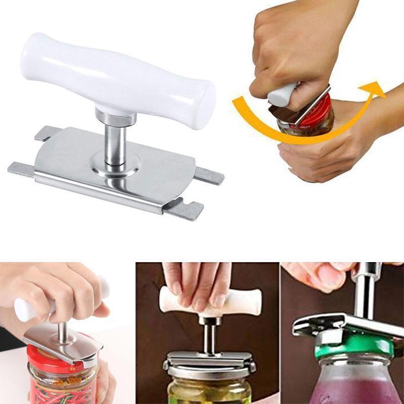 đTaille rĂ©glable en acier inoxydable Ouvre-bouteille
