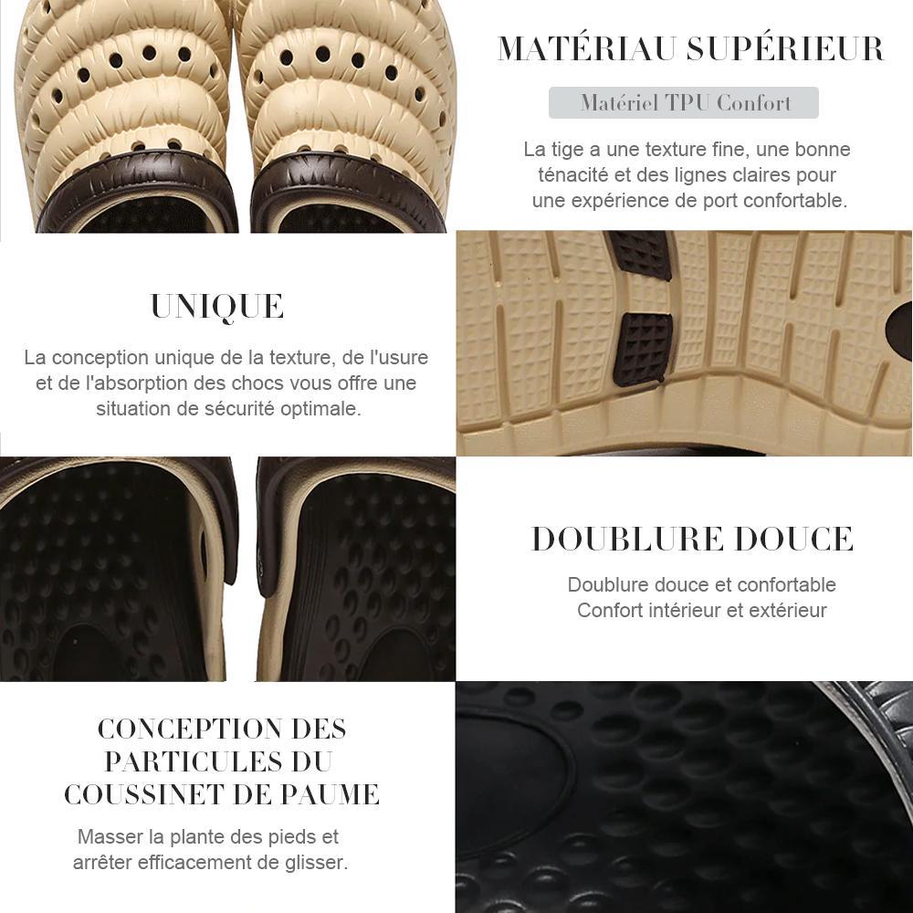 Chaussures Creuses Trouées Respirantes
