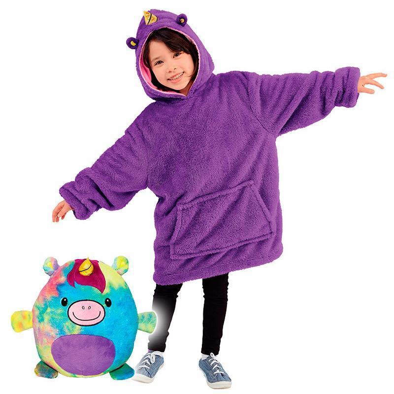 Sweat Ă Capuche de Couverture pour Enfants