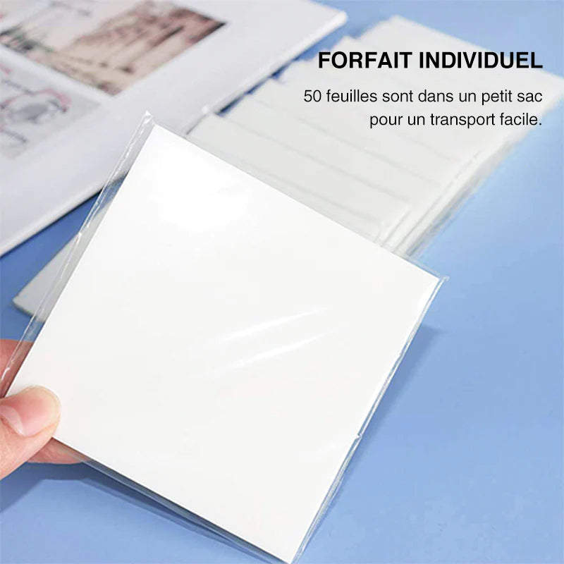 Notes autocollantes transparentes Multibey