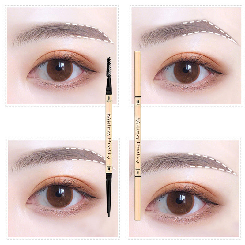 Crayon à sourcils double extrémité