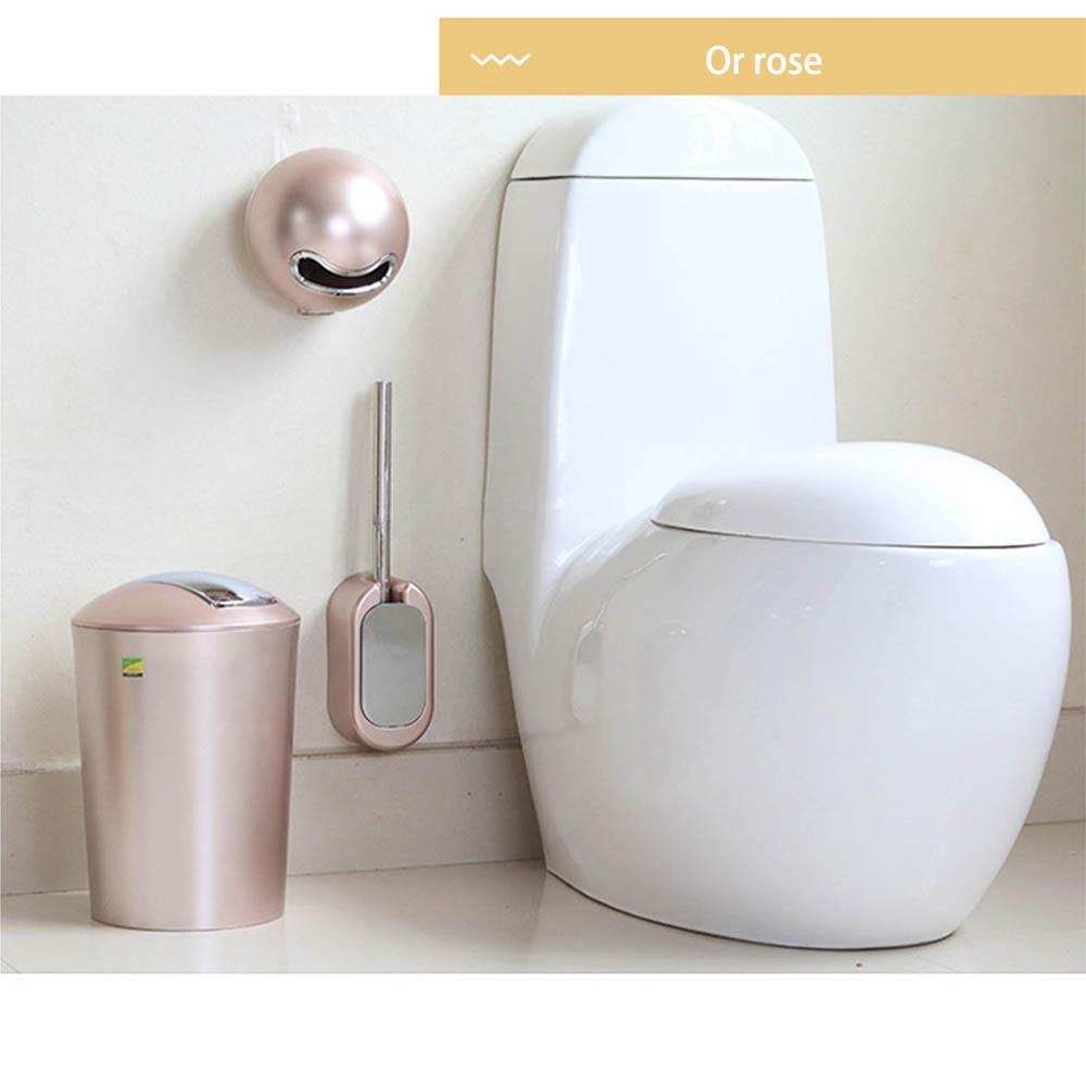Porte Brosse de Toilette Murale