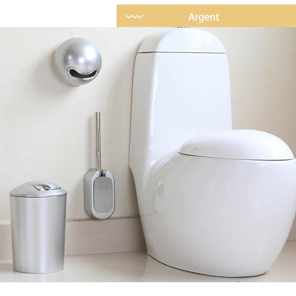 Porte Brosse de Toilette Murale