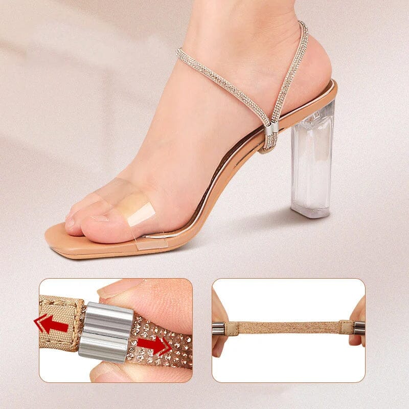 Sangles élastiques pour chaussures à talons hauts