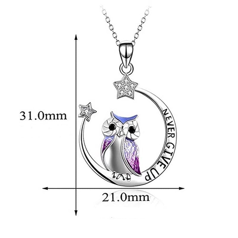 Collier Créative D'inspiration « N'abandonnez jamais »