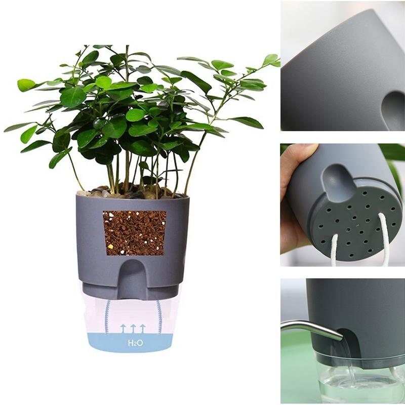 Pot écologique auto-arrosant