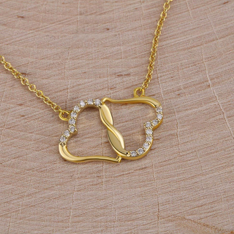 Collier Boucle Coeur Saint Valentin
