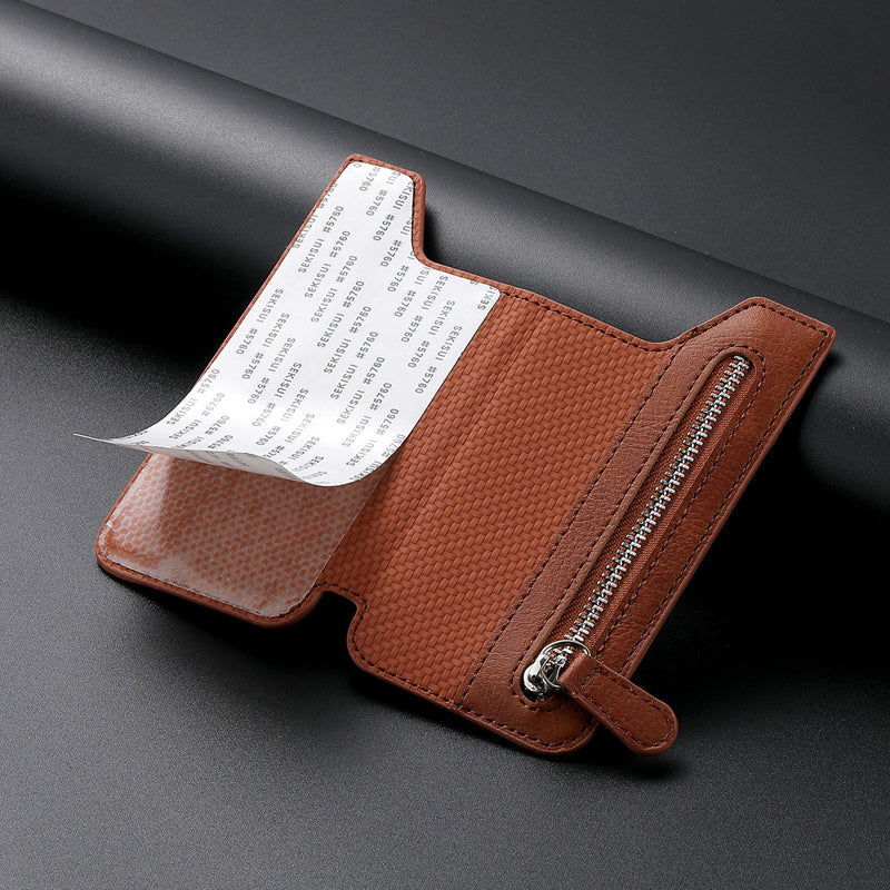 Porte-cartes adhésif multifonctionnel pour portefeuille de téléphone