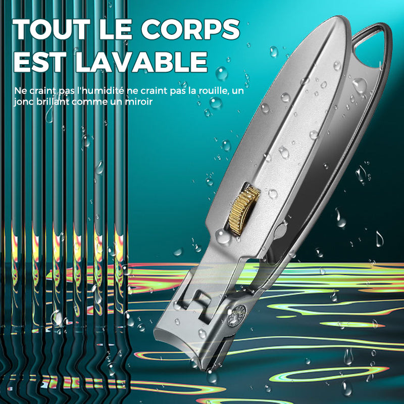 Coupe-ongles en Acier Inoxydable avec Anneau