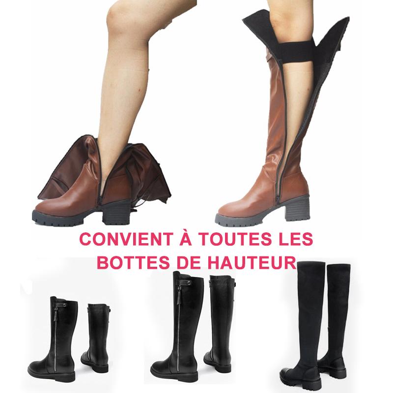 Sangle antidérapante pour bottes au genou