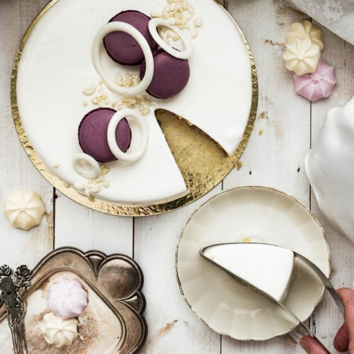 2 en 1 Coupe-gâteau en Acier Inoxydable Serveur à Gâteau