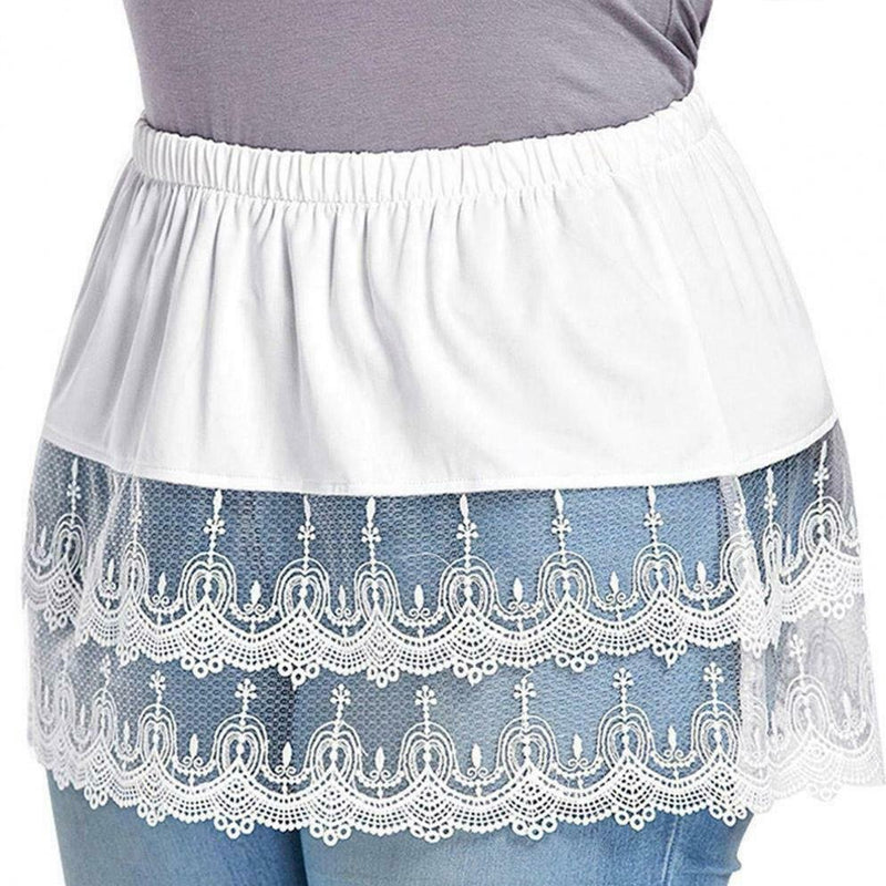 Nouvelle jupe taille haute - extension chemise