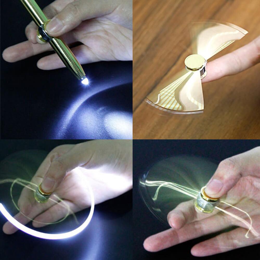 Gyro Spinner à doigts Gyroscope multifonctionnel Stylos