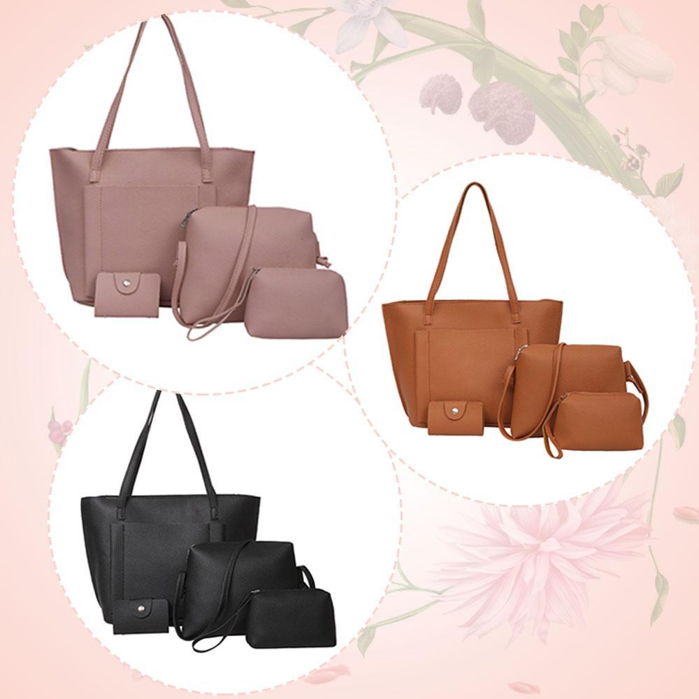 Femmes Mode Sac Ensemble De Quatre Pièces