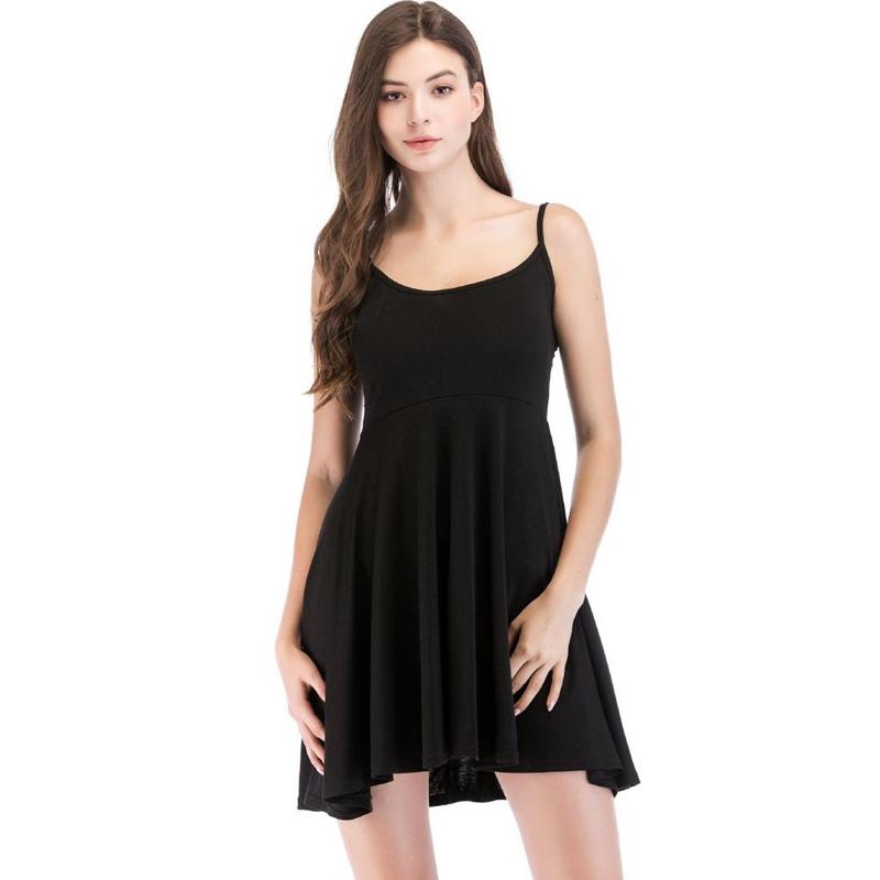 Robe d'été à Bretelles Ajustables de Plage