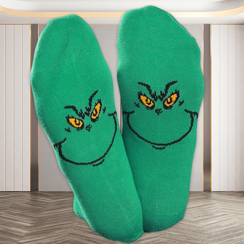 Chaussettes Monstre Vert