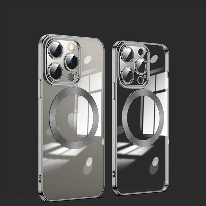 Galvanoplastie Charge magnétique sans fil Coque et skin iPhone