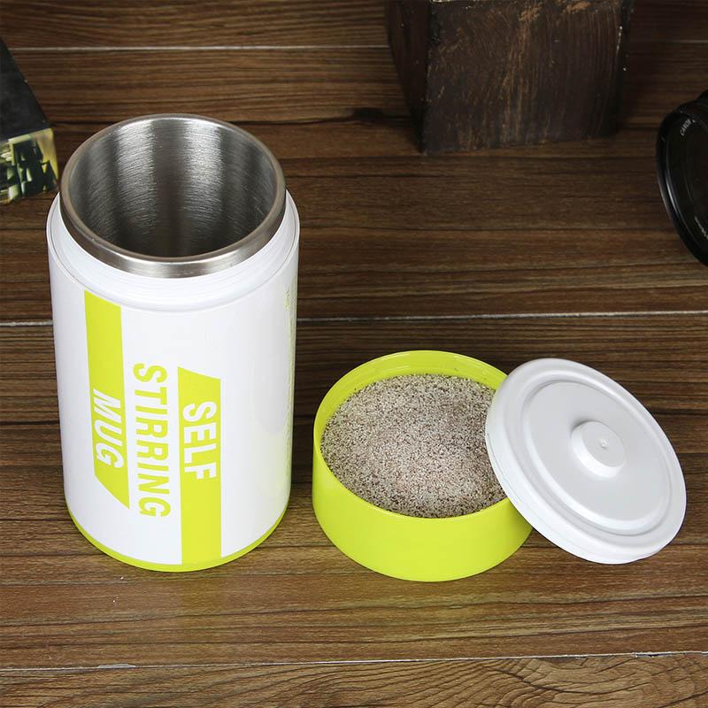 Tasse à Mélanger Automatique en Acier Inoxydable